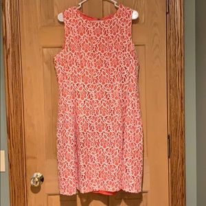 Peach Springtime Dress
